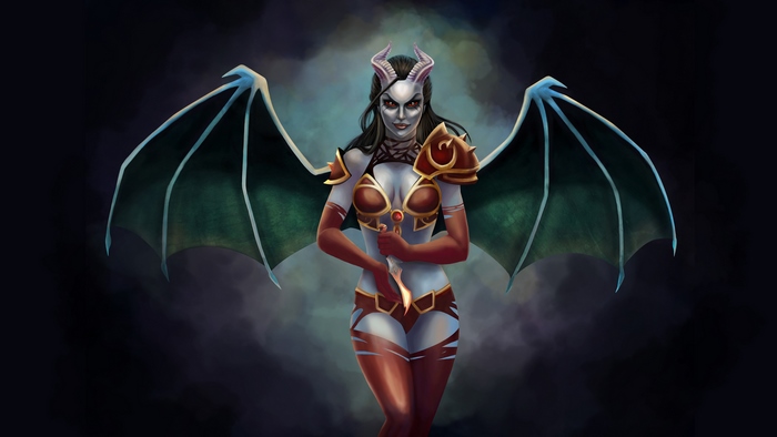 Queen of Pain from DotA 2