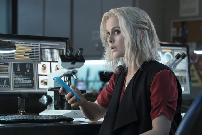 Liv Moore in a laboratory