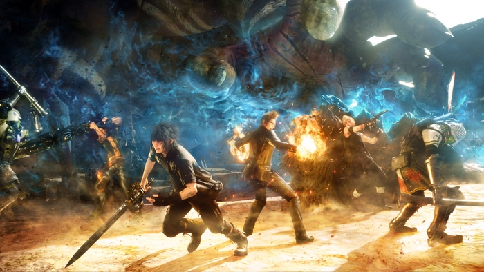 Ignis Scientia and allies in battle