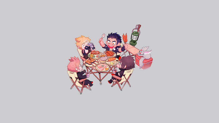 Ignis Scientia and friends having a picnic