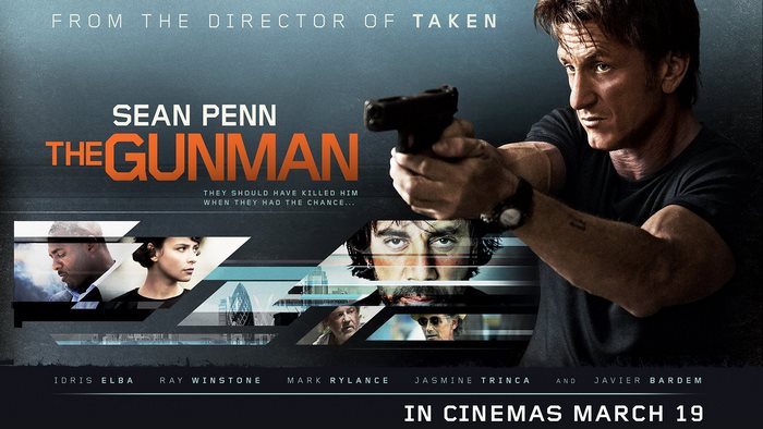 The Gunman starring Sean Penn