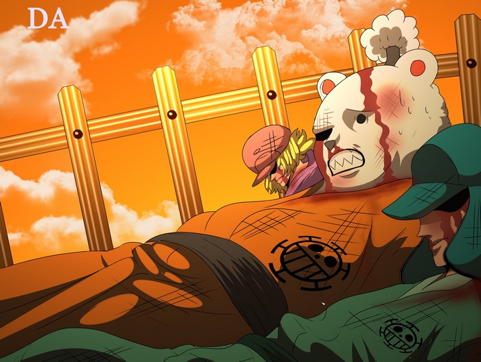 Bepo and crew from One Piece