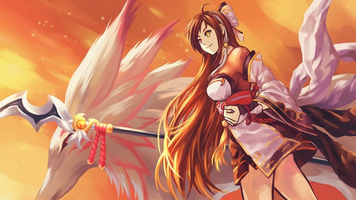 Ara from Elsword with Nine Tails
