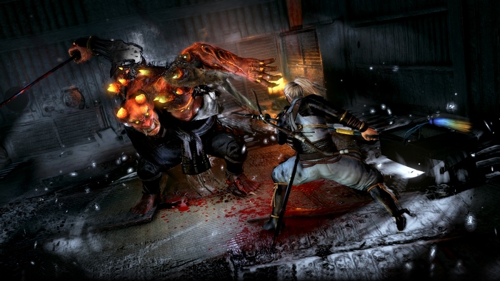 William Adams from Nioh fighting a demon