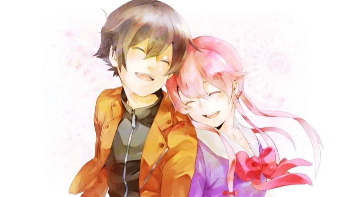 Yukiteru Amano and Yuno Gasai