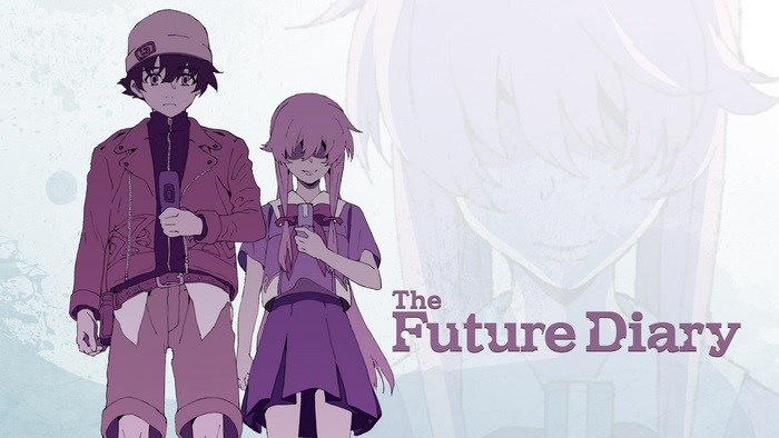 Yukiteru Amano and Yuno Gasai from The Future Diary