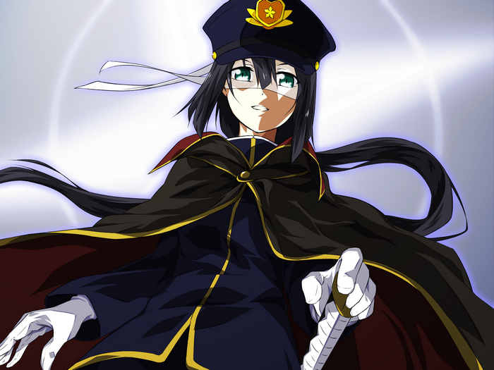 Togo Mimori in uniform with cape