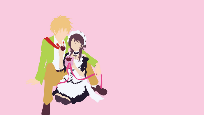 Kaichou wa Maid-sama! Takumi Usui and Misaki Ayuzawa