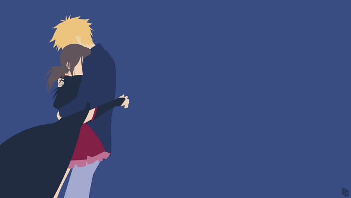 Takumi Usui and Misaki Ayuzawa hugging