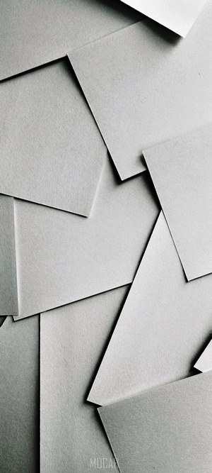 Scattered sheets of paper