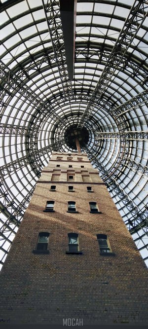 Brick Tower under a Metal Dome