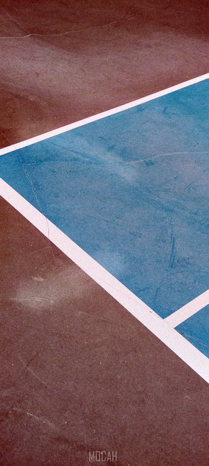 Abstract court lines on a textured surface