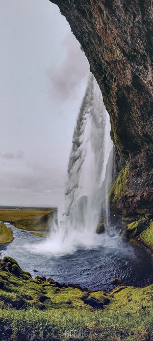 Seljalandsfoss waterfall in Iceland