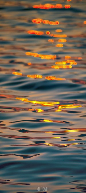 Calm Water Reflection at Sunset