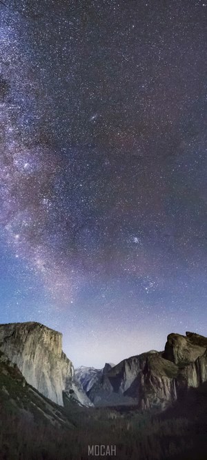 Tunnel View Milky Way Yosemite National Park