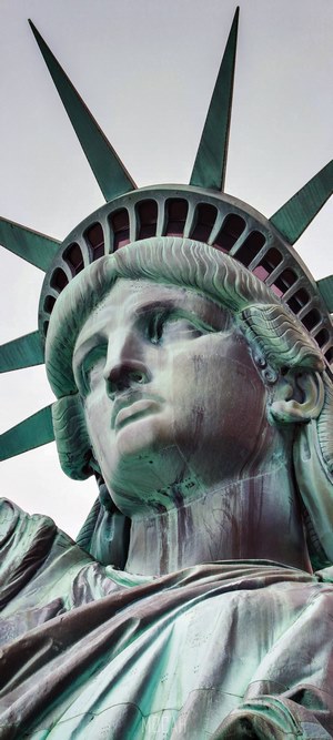 Statue of Liberty close-up