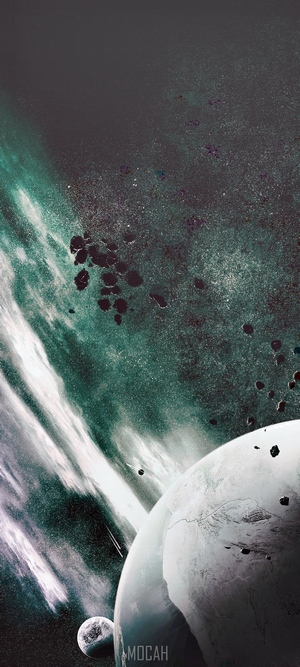Planets and asteroids in outer space