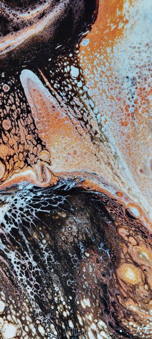 Abstract Acrylic Paint Pour