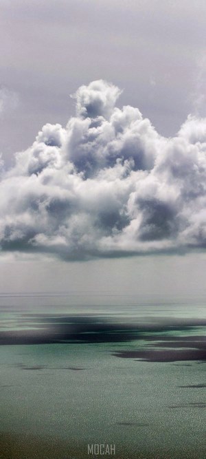 Clouds over the ocean
