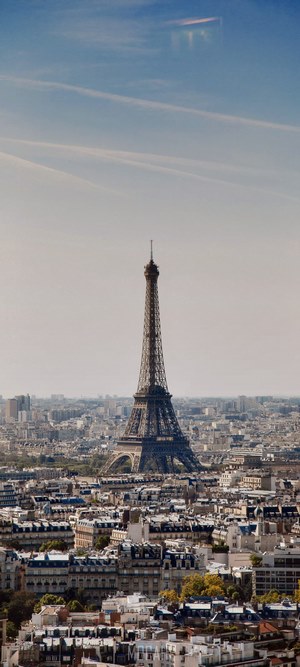 Eiffel Tower and Paris Cityscape