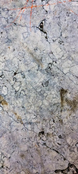 Cracked Marble Texture with Orange Markings
