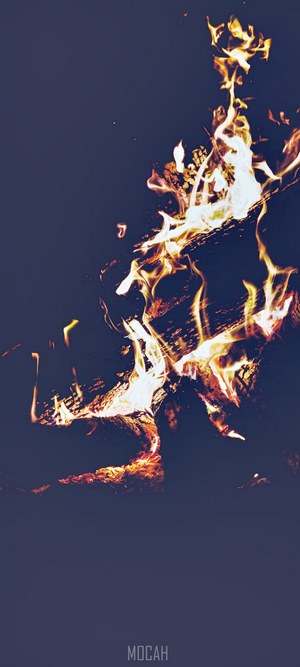 Fire burning on Xiaomi Redmi Note 9 Pro Max
