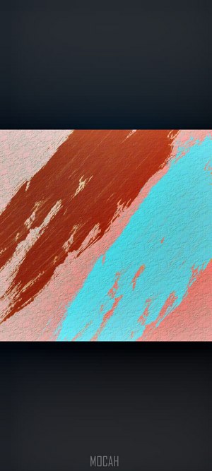Abstract brushstrokes on textured surface
