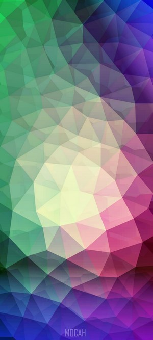 Abstract geometric pattern with gradient colors