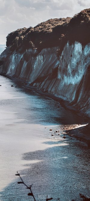 Cliffside overlooking the sea