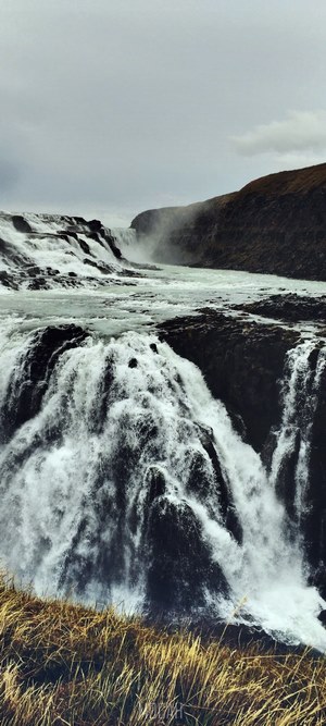 Gullfoss Waterfall in Iceland