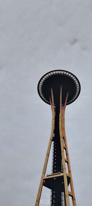 The Space Needle observation tower in Seattle