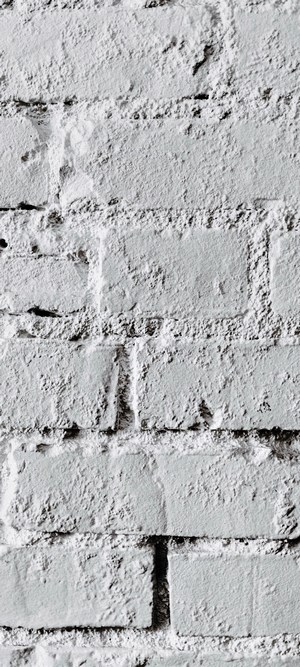 White painted brick wall texture
