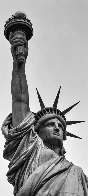 Statue of Liberty close-up