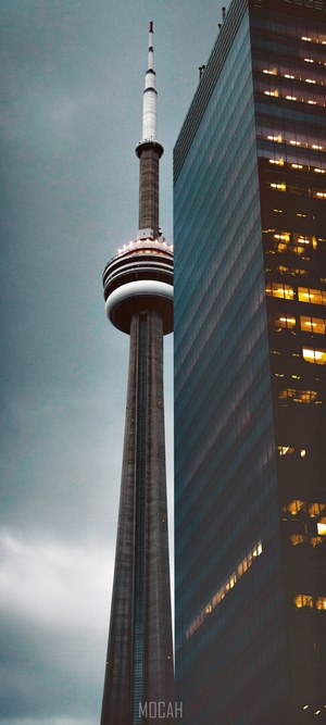 CN Tower and skyscraper in Toronto