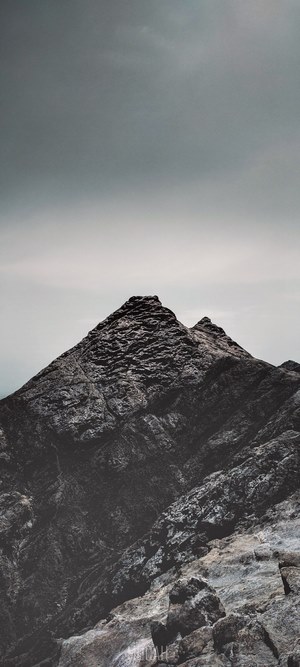 Craggy mountain peak in Iran