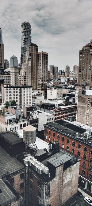 New York City Rooftops with Distinctive Architecture