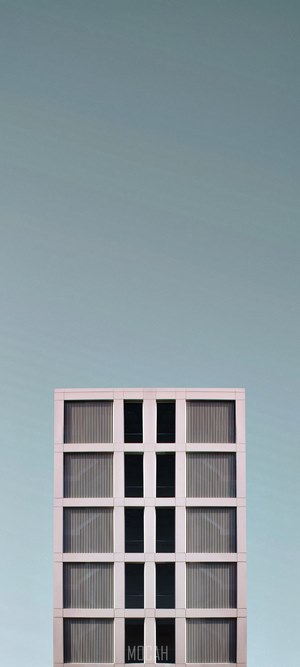 Modern building facade with windows