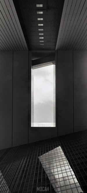 Modern architecture with sky view