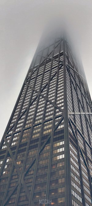John Hancock Center in fog