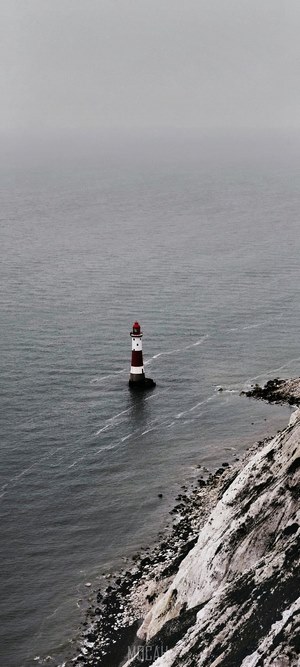 Beachy Head Lighthouse and cliff