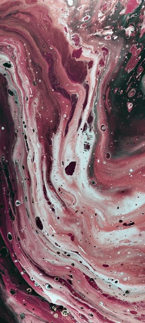 Abstract Red and Pink Marbled Texture