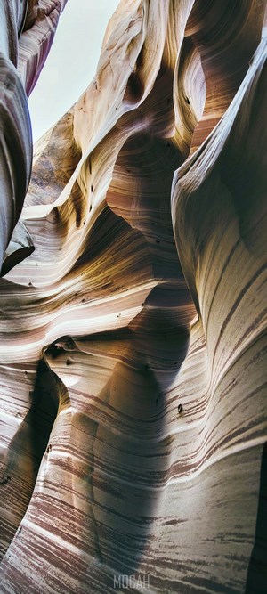 Zebra Slot Canyon Rock Formation