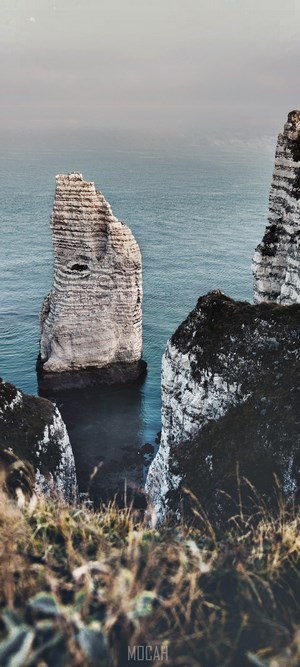 Etretat Cliffs and Needle Rock Formation