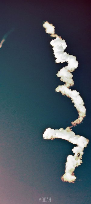 Rocket Launch Cloud Trail