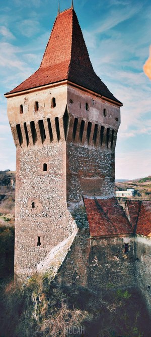 Corvin Castle tower, Romania