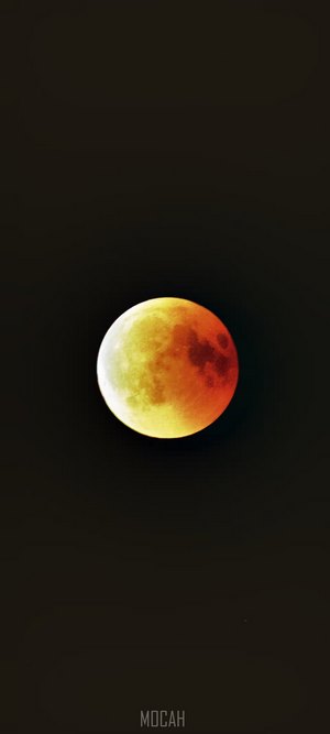 Lunar Eclipse photographed with Huawei P40 lite 5G