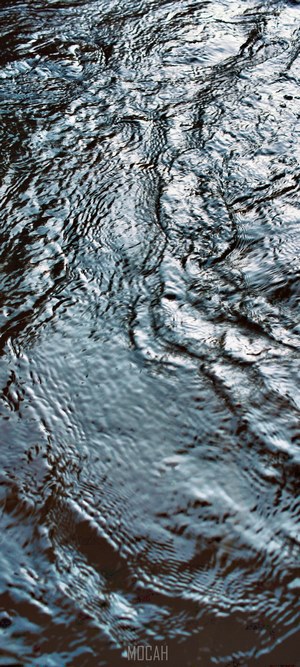 Abstract water surface with ripples