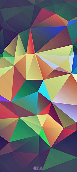 Triangle, Pattern, Graphic Design, Colorfulness, Design, Oppo F17 ...