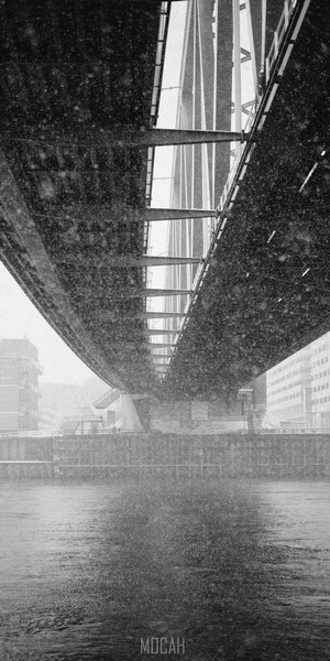 under the bridge, Xiaomi Black Shark Helo background, 1080x2160 HD