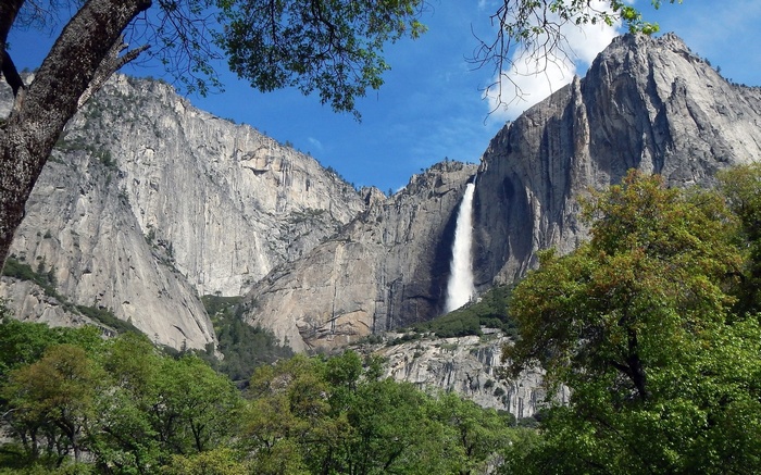 Yosemite National Park Waterfall